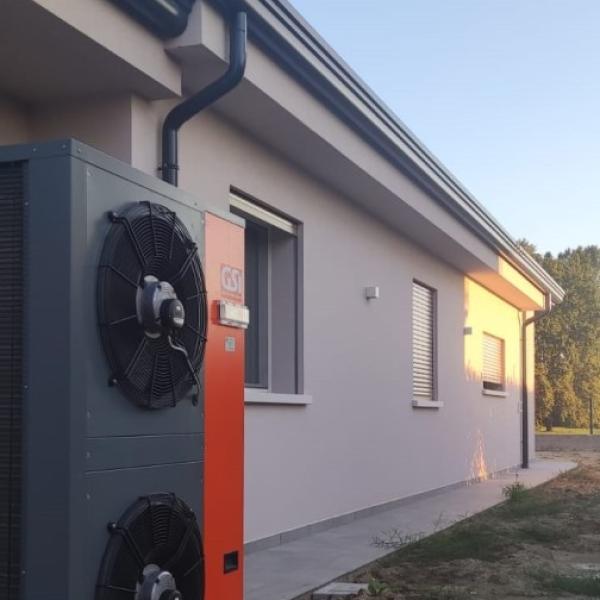 Pompa di calore | nuova abitazione privata | Fossalta di Piave (VE)